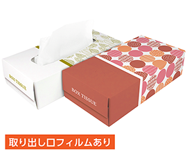 オンデマンドエコBOXティッシュ100wの画像