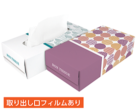 オンデマンドエコBOXティッシュ150wの画像